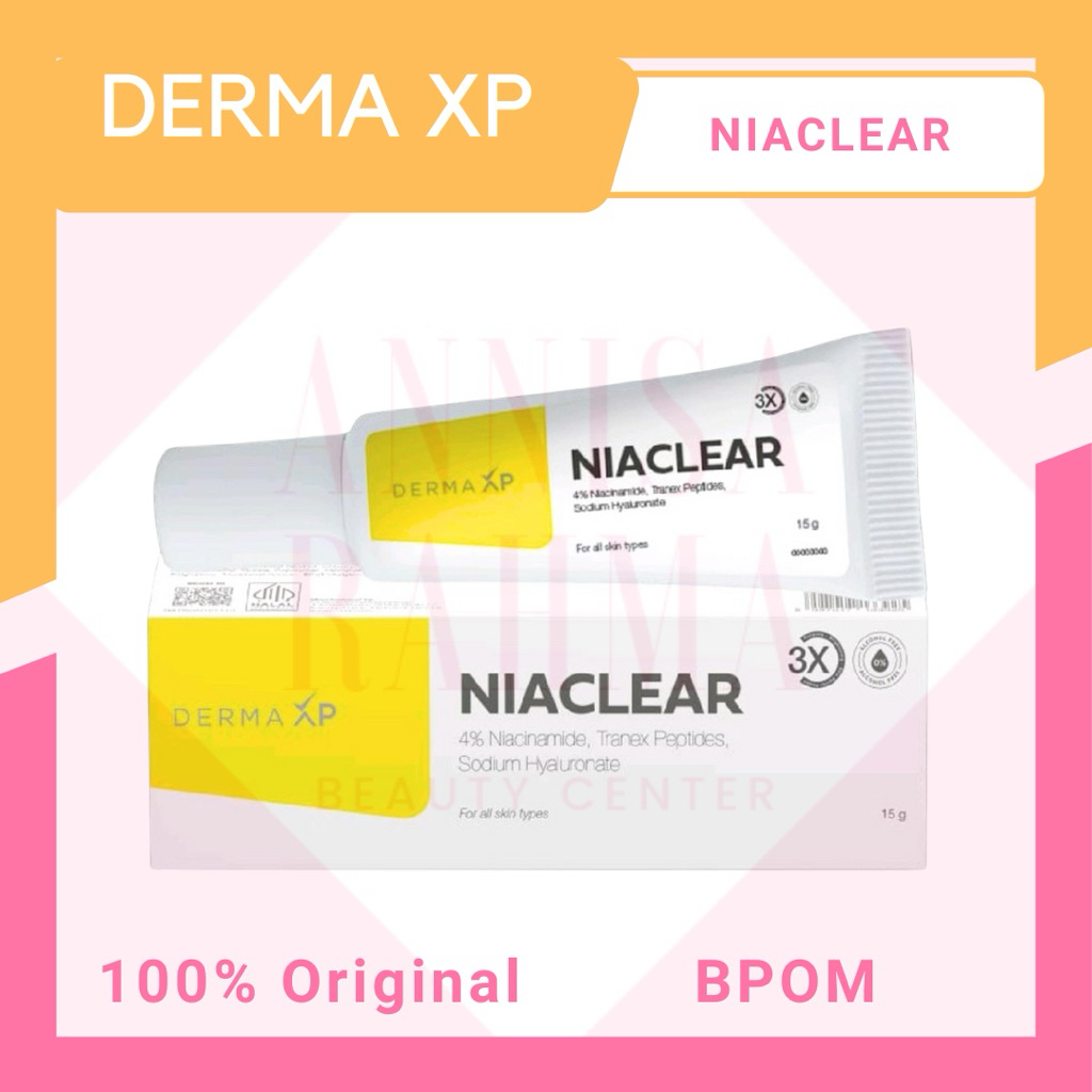 Jual DERMA XP Niaclear Niacinamide 4% Tranex Peptide Complex Sodium ...