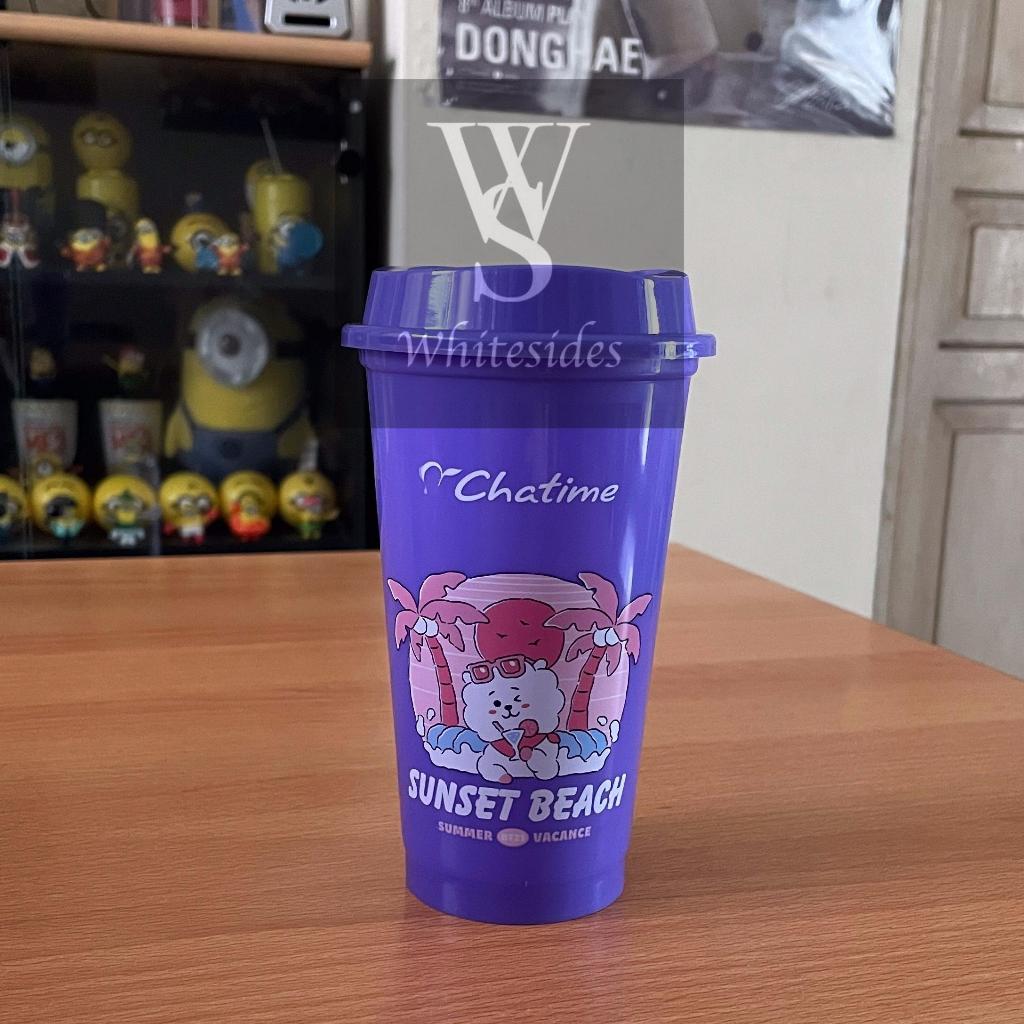 Jual RJ - Chatime Tumbler Bottle Mug Gelas Botol Reusable Bling Cup ...