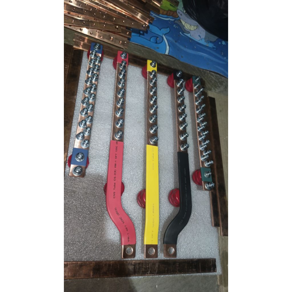 Jual BUSBAR 3×20 RSTN + GROUND PANJANG 35CM UNTUK MCCB 125A | Shopee ...