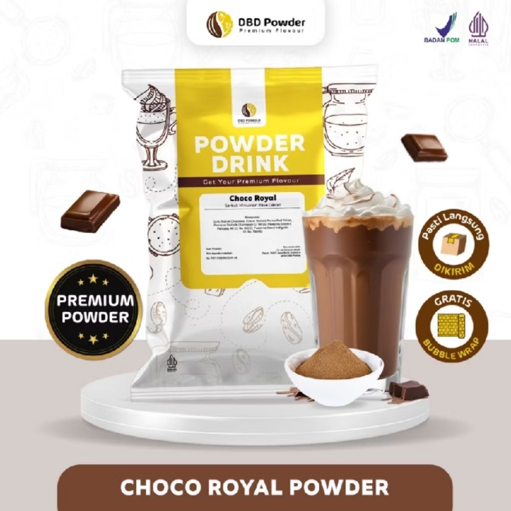 Jual DBD Powder | Premium Bubuk Minuman - Dark Choco Powder 1Kg ...