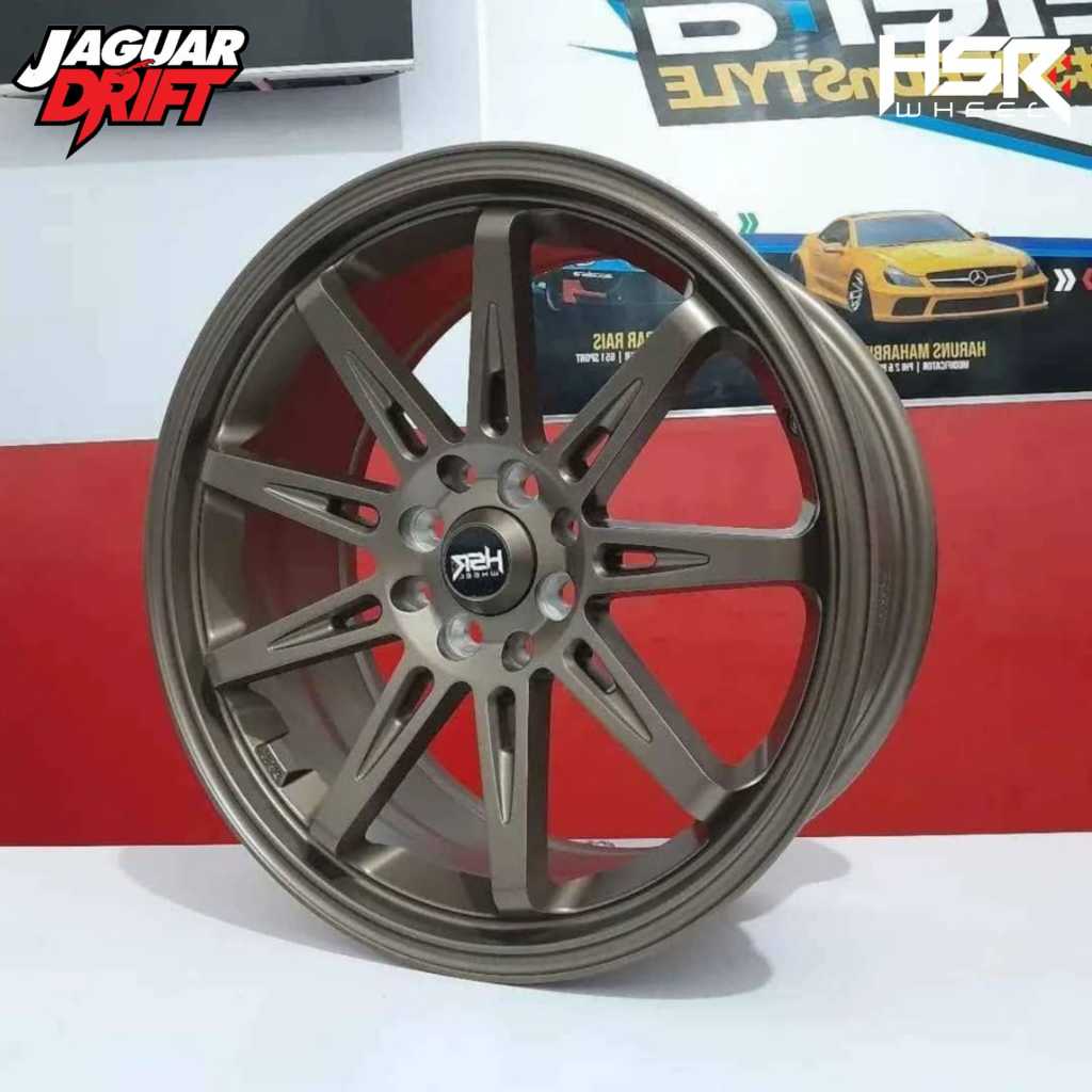 Jual Velg Racing Hsr Tikala R17 Pcd 4X100 4X114,3 Lebar 7,5 Rata Offset ...