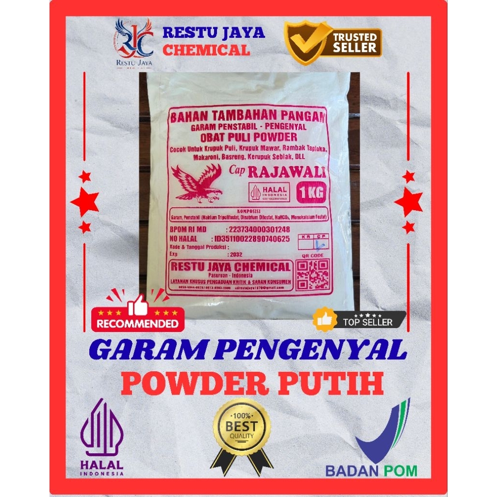 Jual Bahan Tambahan Pangan Garam Pengemulsi/Garam Penstabil/Garam ...