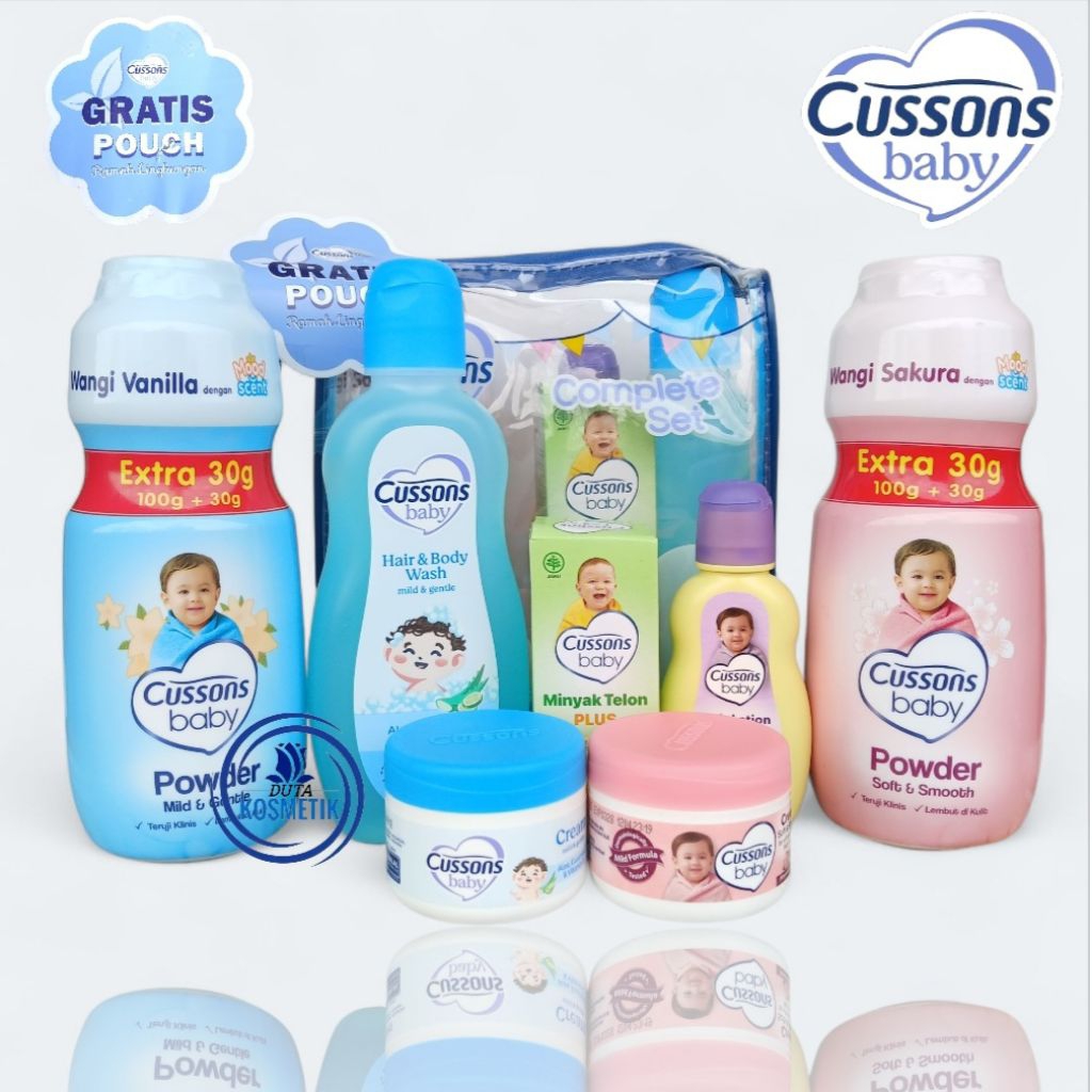 Jual [1 - 3 paket] Cussons Baby Complete Set Pack 5in1 - Paket Lengkap ...