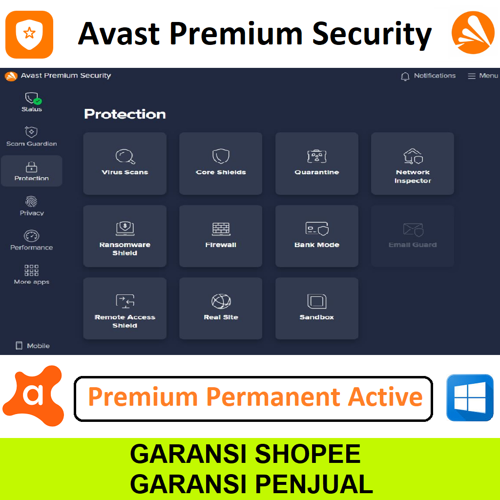 Jual Avast Premium Security - Antivirus PC Terbaik | Shopee Indonesia