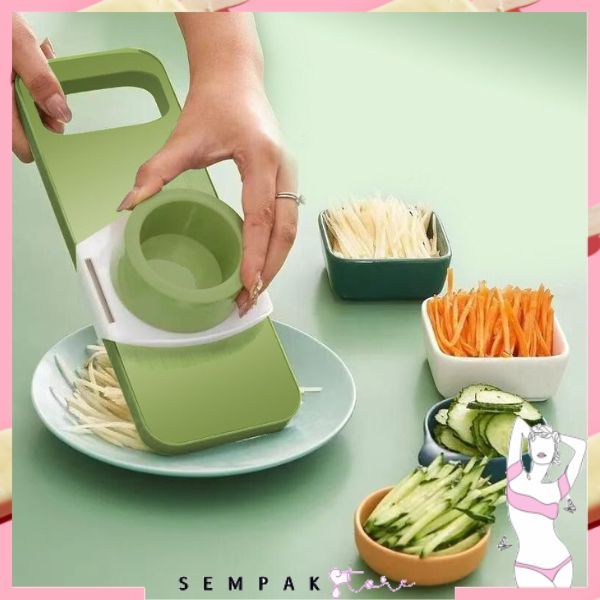 Jual SS Alat Parutan Sayur Dan Buah 8in1 Vegetable Cutter Pemotong ...