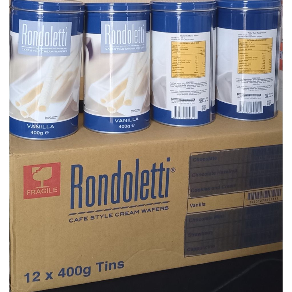 Jual RONDOLETTI ORIGINAL ASTOR PREMIUM 1 Dus (isi 12 kaleng) Rasa ...