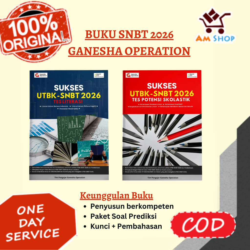 Jual Buku Utbk Snbt 2026 Buku Sukses Utbk Snbt 2026 Ganesha Operation