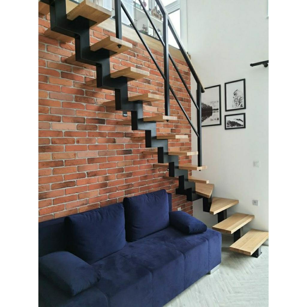 Jual Tangga Besi + HPL Custom Tangga Modern Minimalis | Shopee Indonesia