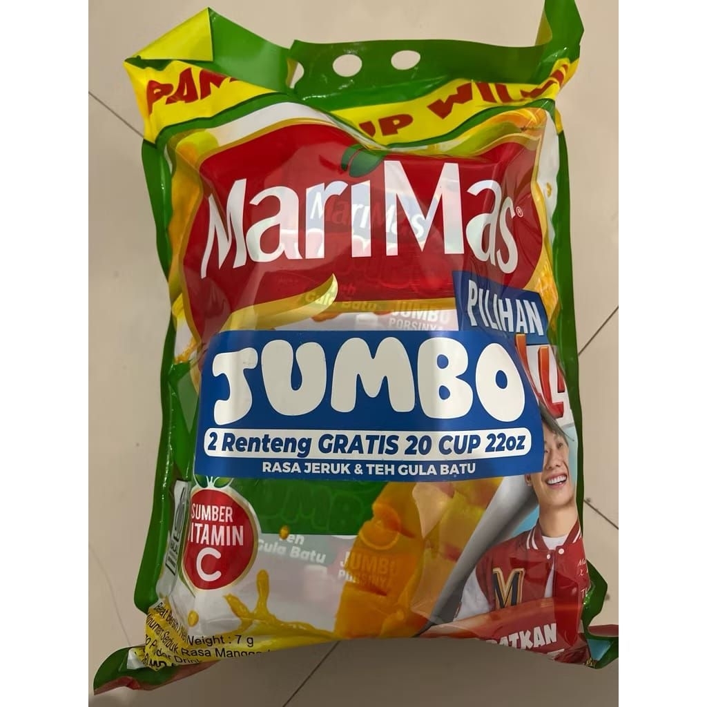 Jual MARIMAS JUMBO BONUS CUP JUMBO | Shopee Indonesia