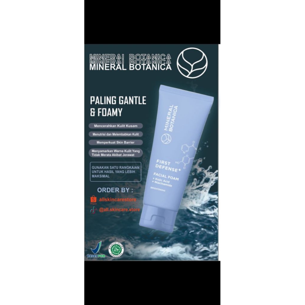Jual Mineral Botanica First Defense Skin Moisture Barrier Water Cream ...