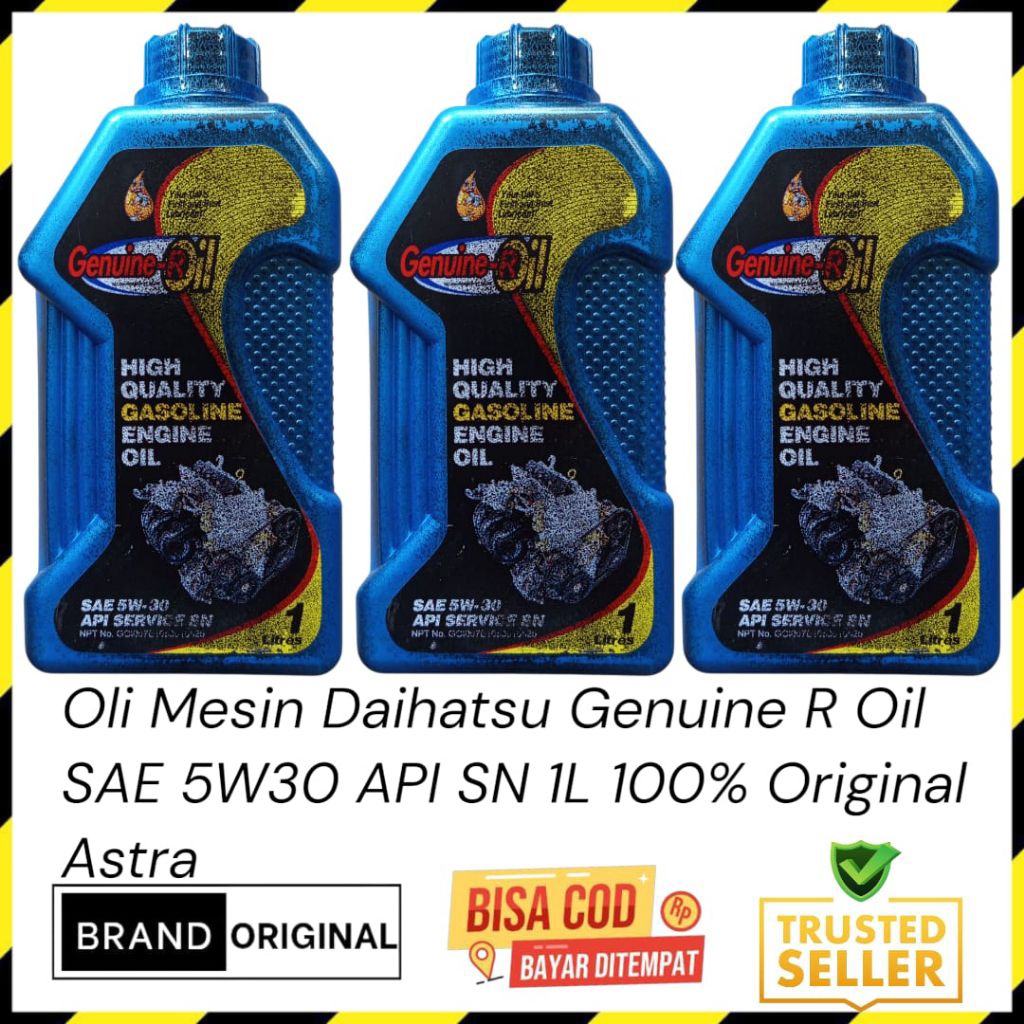 Jual Oli Mobil Astra Daihatsu Genuine R SAE 5W30 API SN 1 Liter ...