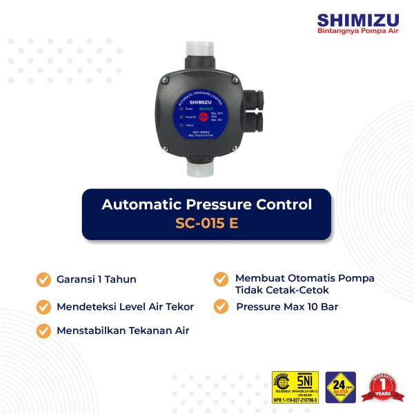 Jual Automatic Pressure Control SHIMIZU SC-015 E | Shopee Indonesia