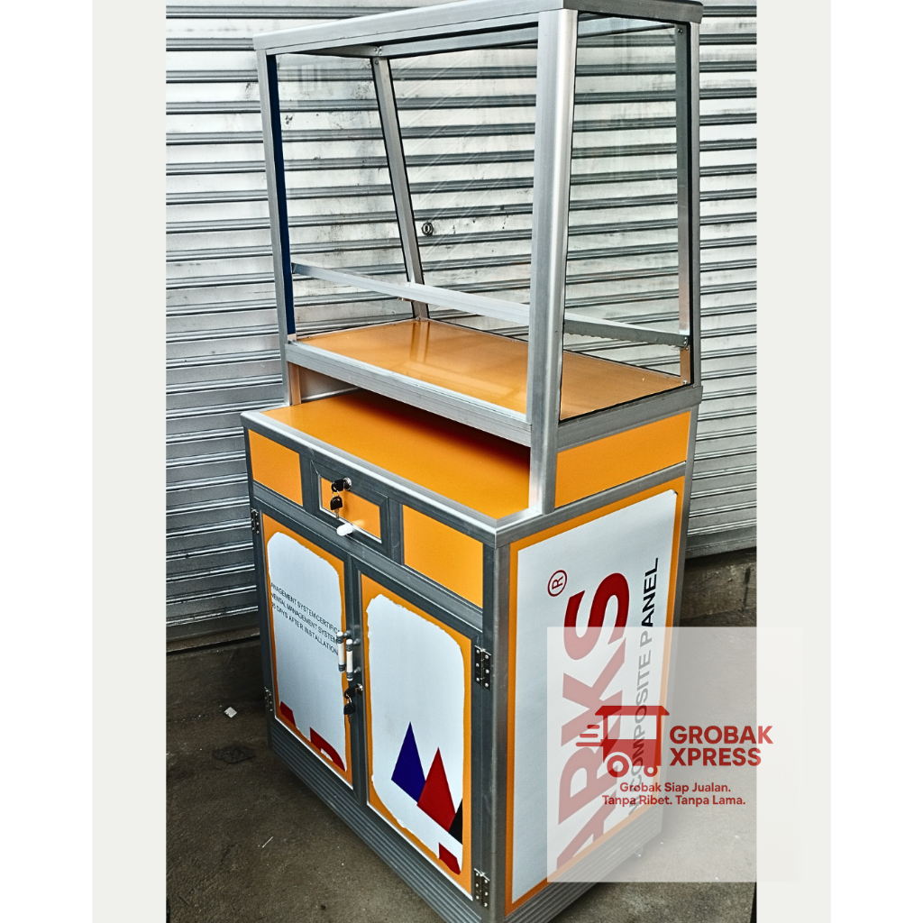 Jual Grobak Xpress gerobak jualan fried chicken | Shopee Indonesia