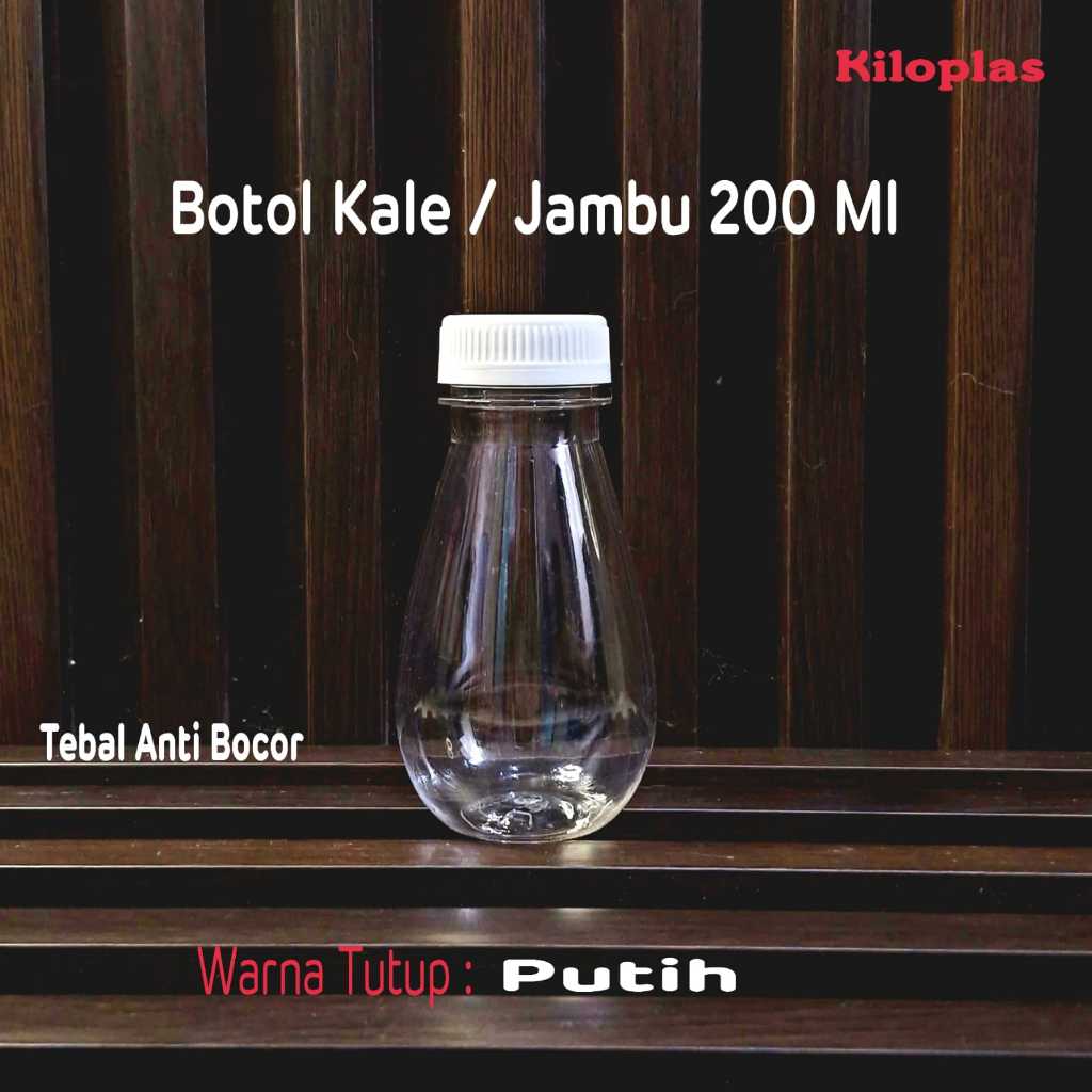 Jual BOTOL KALE JAMBU 200ml (botol plastik tebal) | Shopee Indonesia