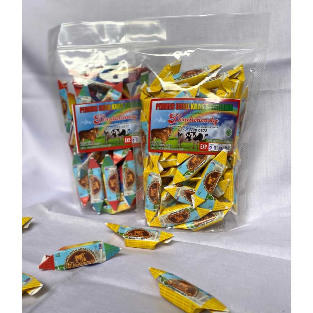 Jual Permen Susu Sapi Khas Sumbawa HALAL 100% Permen Susu UD Dindanindy ...
