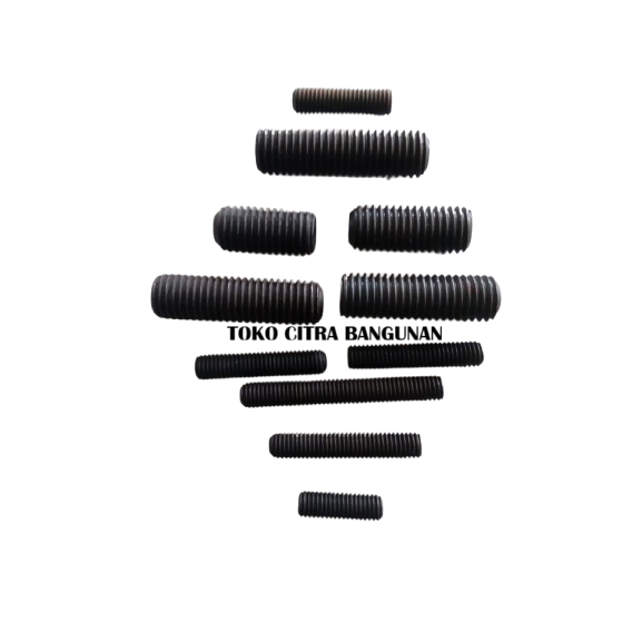 Jual Set L Screw M3 Baut Tanam Kunci L Baut Tanpa Kepala 3 mm Stud Bolt ...