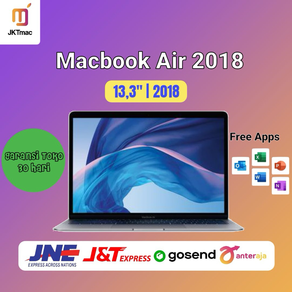 256gb Macbook I5 2018 Apple MacBook Air 2018 |Core I5, 8GB Ram