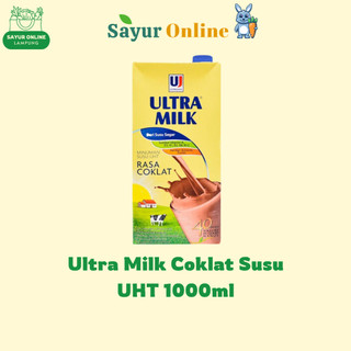 Susu Ultra Milk Coklat  UHT 1L