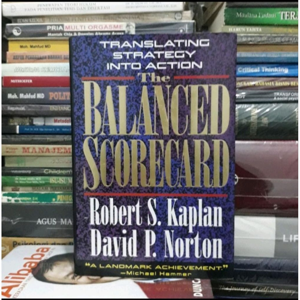 Jual The Balanced Scorecard By Robert S Kaplan & David P Norton English ...