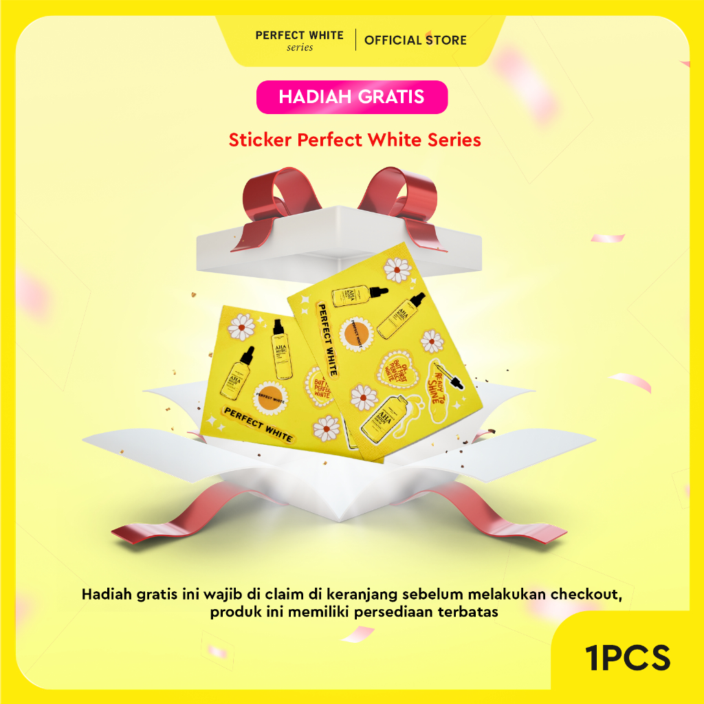 Jual [HADIAH GRATIS] NOT FOR SALE PERFECTWHITE STICKER | Shopee Indonesia