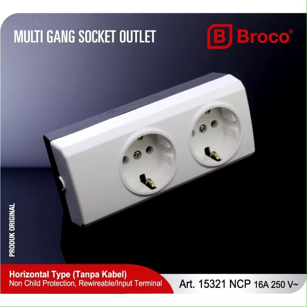 Jual BROCO Terminal Stop kontak NCP | Shopee Indonesia