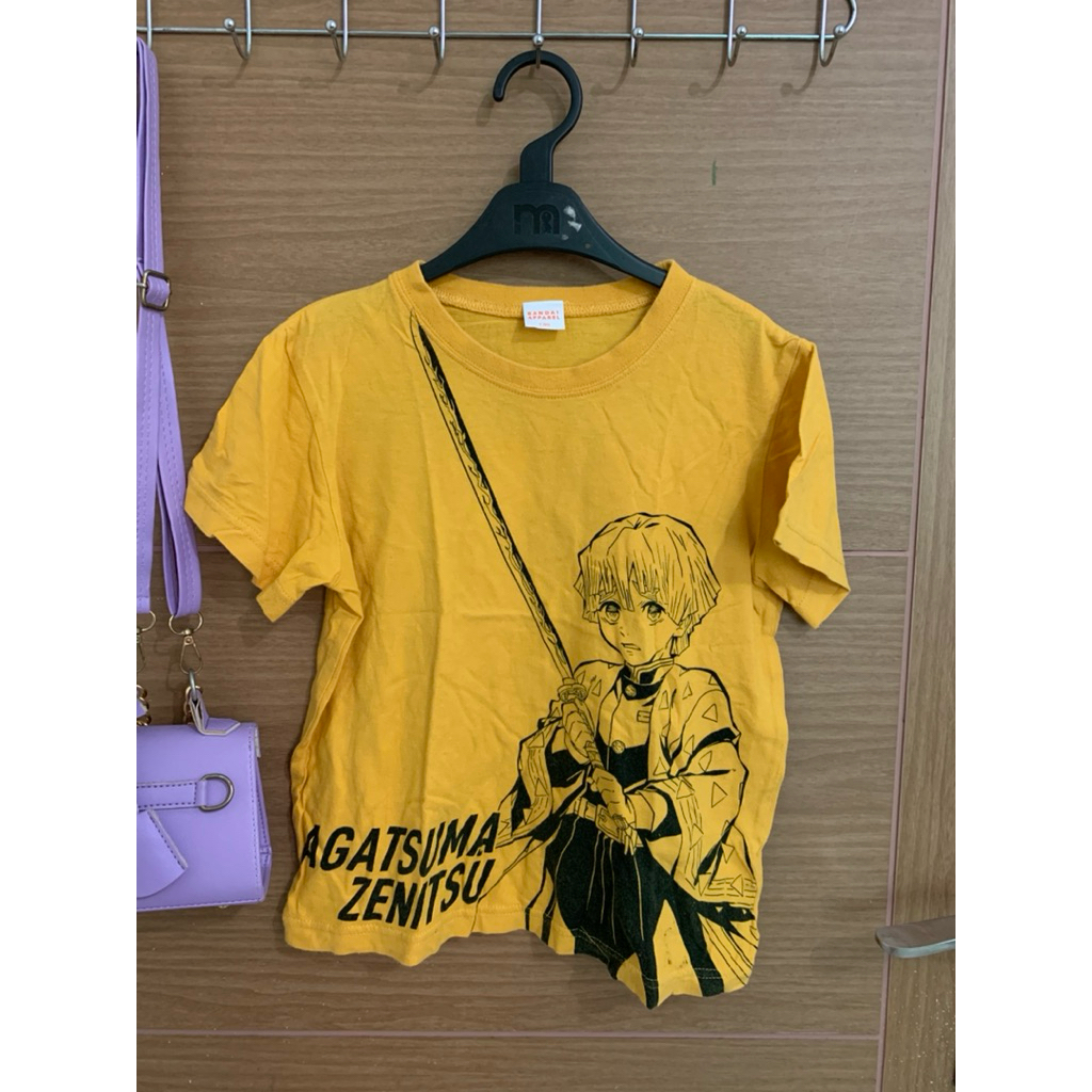 Jual 4-7 (Y) Atasan Kaos Bandai Demon Slayer Kuning Anak Laki-Laki ...
