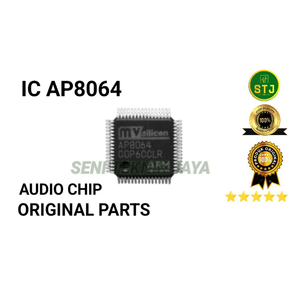 Jual AP8064 IC 8064 AP 8064 QFP-64 SMD ic prosesor audio ORIGINAL ...