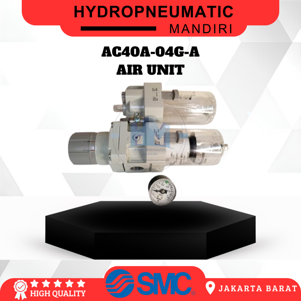 Jual AIR UNIT PNEUMATIC AC40A-04G-A SMC | Shopee Indonesia