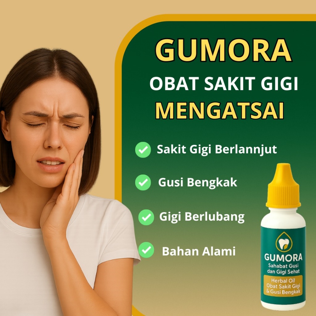 Obat Sakit Gigi Herbal Alami Gumora Ampuh Atasi Gusi Bengkak Mulut Anak Dan Dewa - foto 2