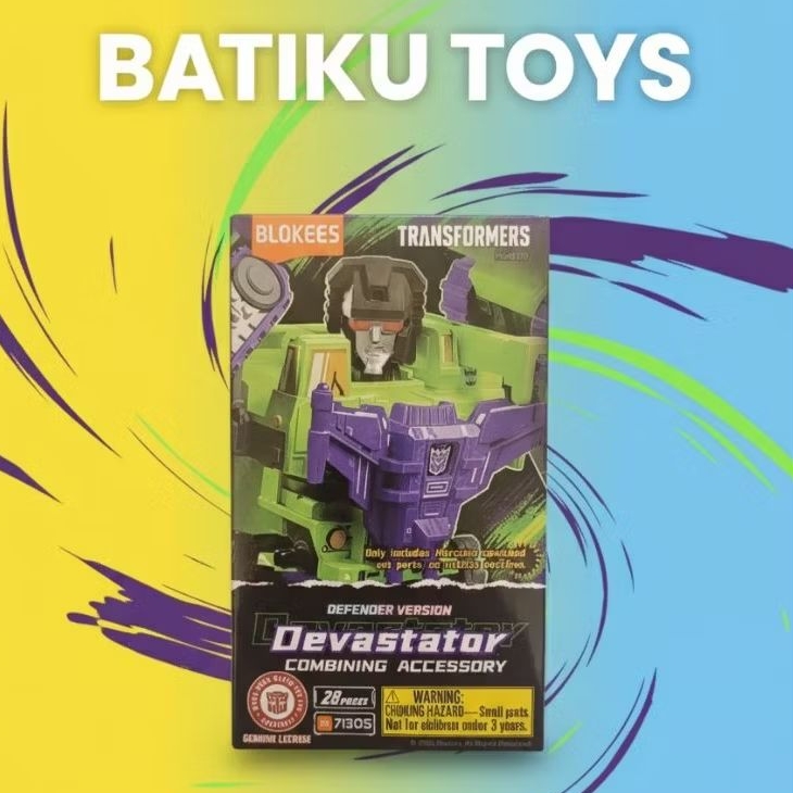 Jual Buluke / Blokees Transformers Defender version parts Devastator ...