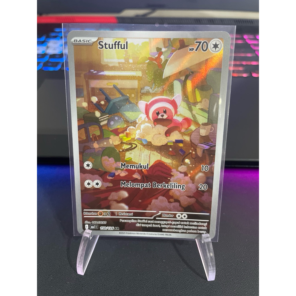 Jual Pokemon TCG Indonesia MA1 Stufful 150/126 AR | Shopee Indonesia
