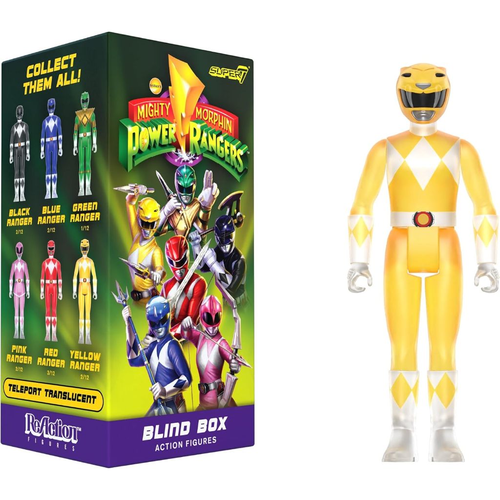 Jual Super7 Mighty Morphin Power Rangers Blind Box Wave 01 - Blind Box ...