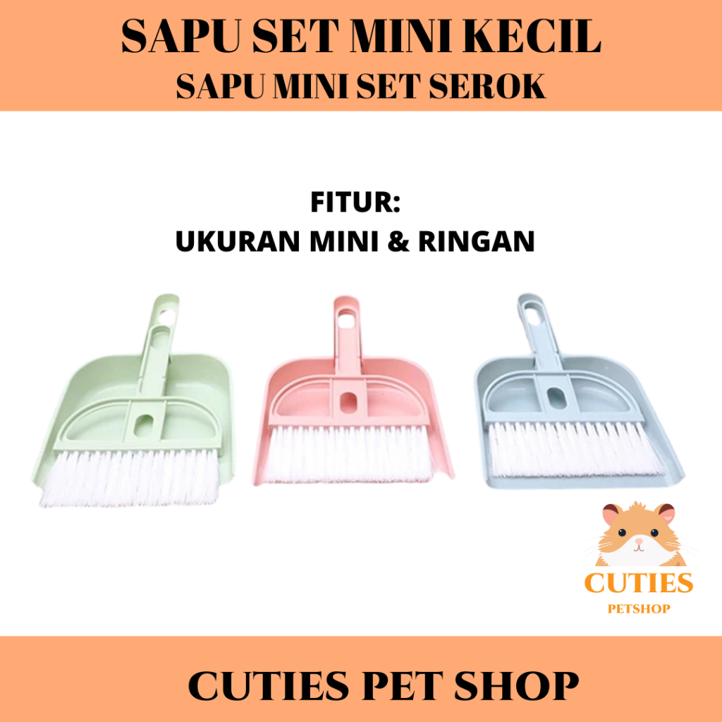 Jual SAPU SET MINI KECIL/SAPU MINI SET SEROK/SAPU PENGKI SET MINI KECIL ...