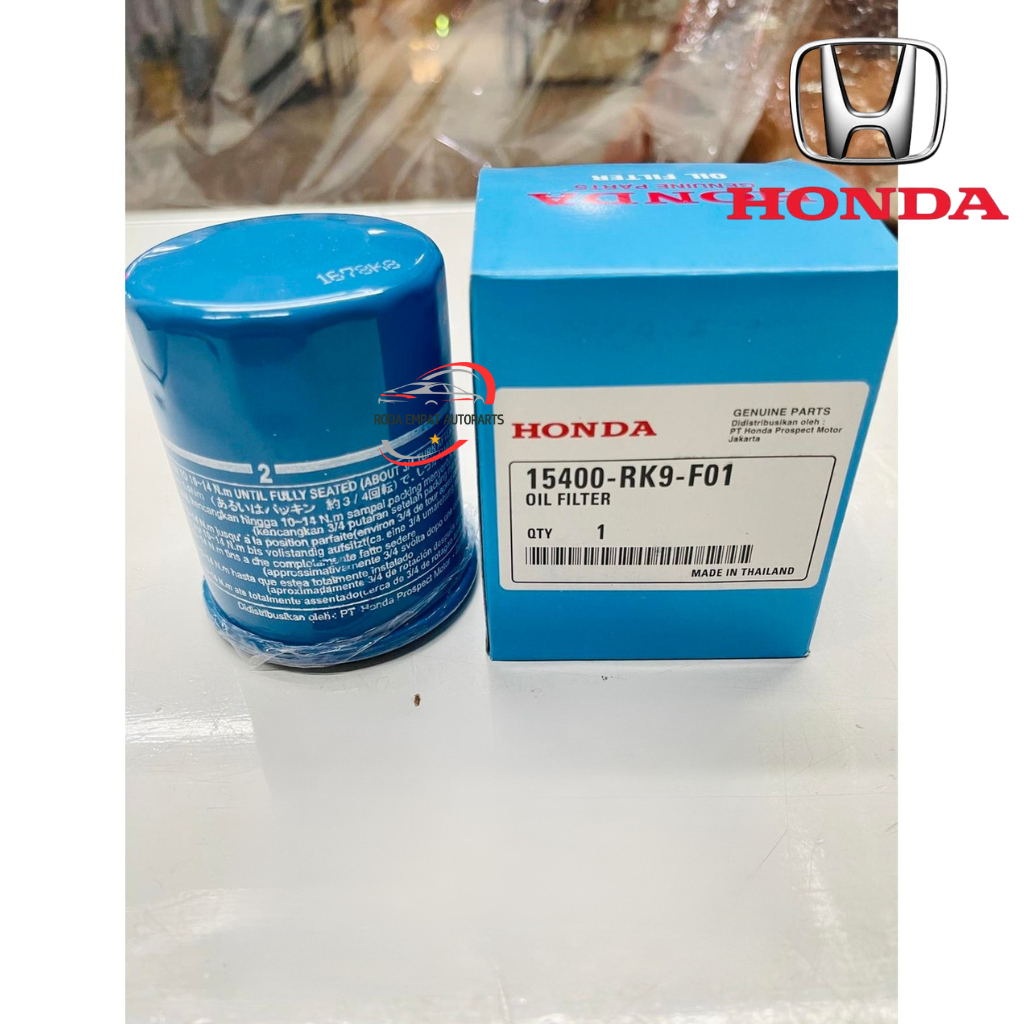 Jual Oil Filter Honda 15400-RK9-F01 Original Genuine Parts / Filter Oli ...