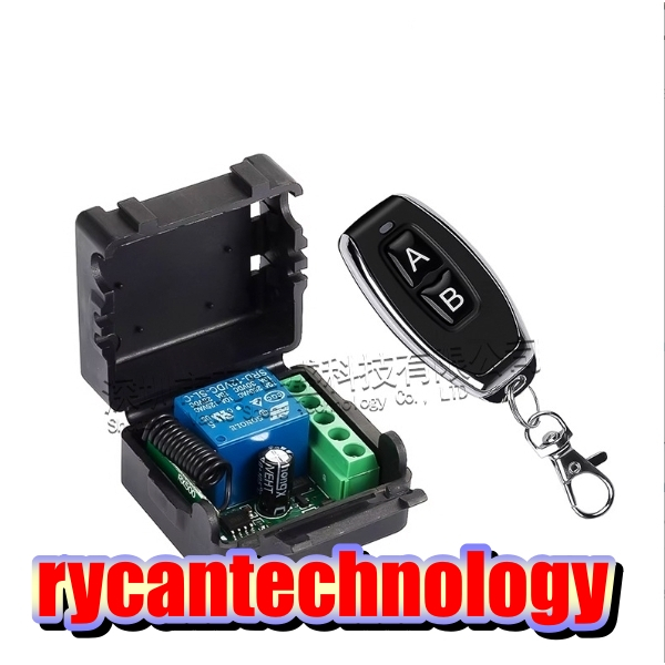 Jual Universal Wireless Transmitter Receiver Remot Kontrol RF 433MHz ...