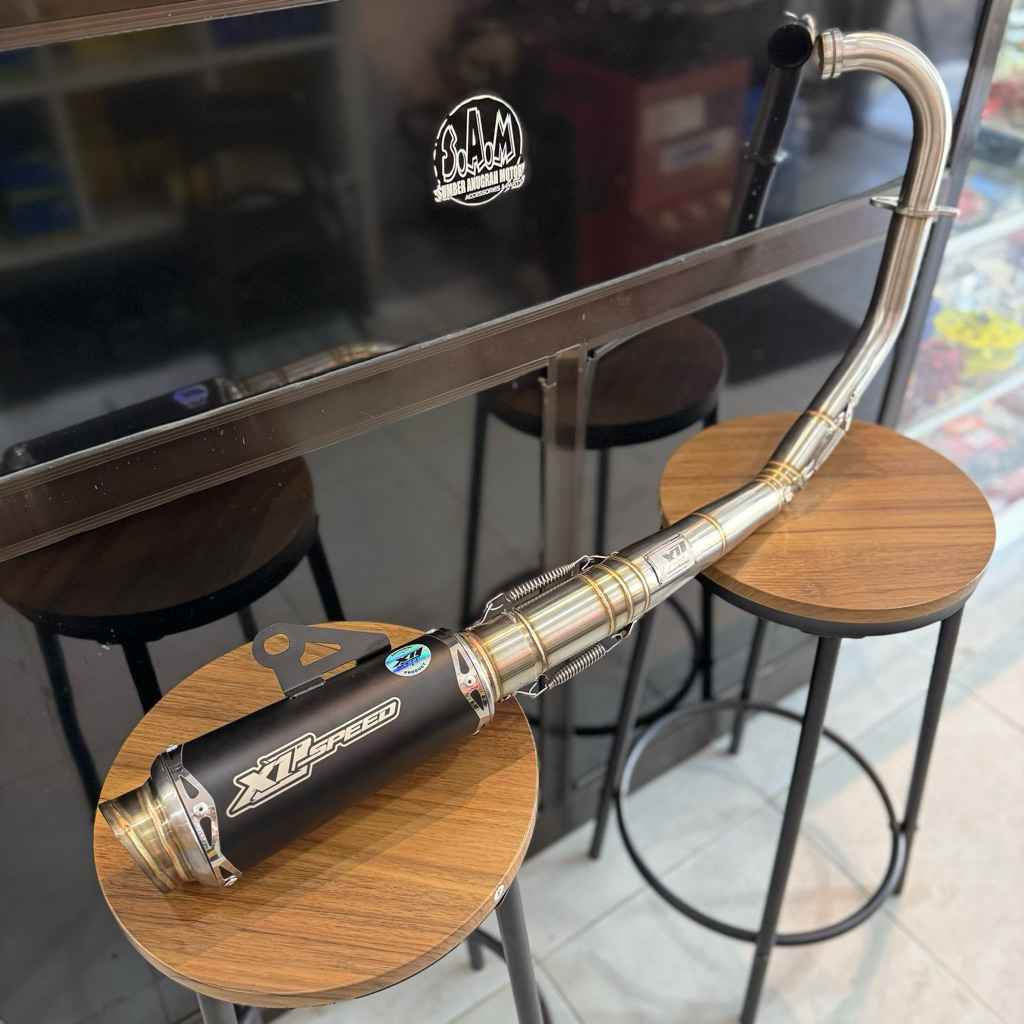 Jual KNALPOT X1 SPEED TYPE ROAD RACE PNP MX-KING PAKAI UB / Underbone ...