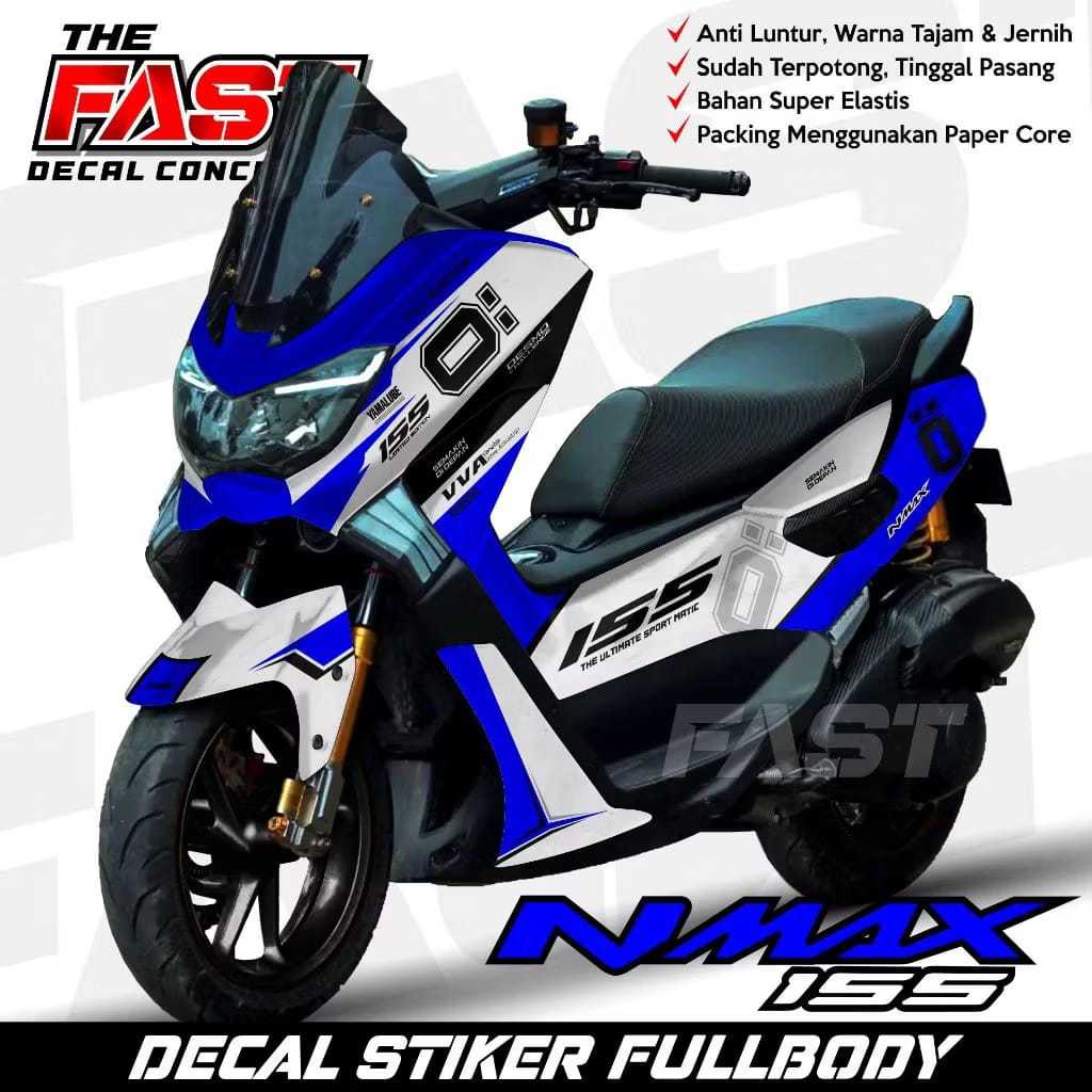Jual Decal Nmax Old Ohlins Sticker Yamaha Nmax Lama 155 Decal stiker ...