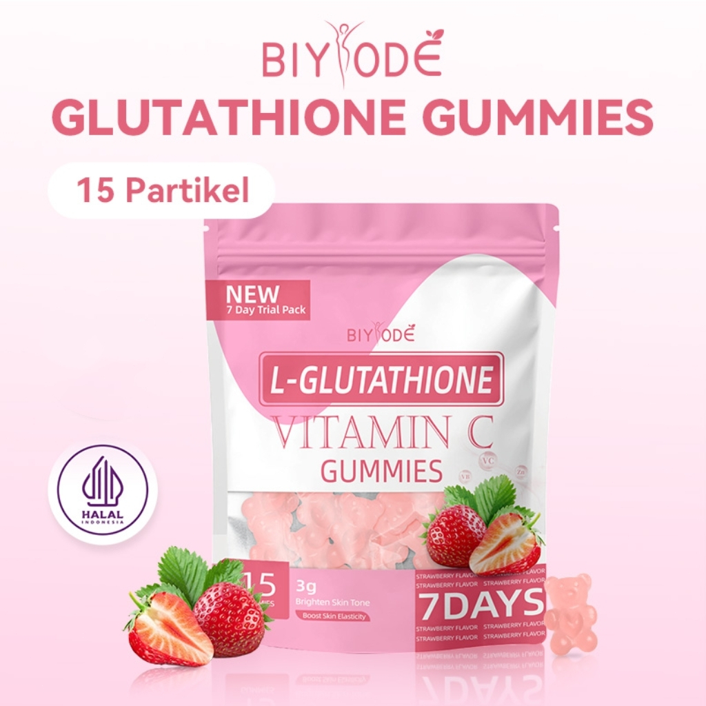 Jual Diskon BIYODE Glutathione Gummies Collagen Gummy Bears MultiVitamin  Nutritious Gummies Vitamins Anti-Aging Whitening Skin Gummy detox lose  weight Permen Jeli Glutathione | Shopee Indonesia