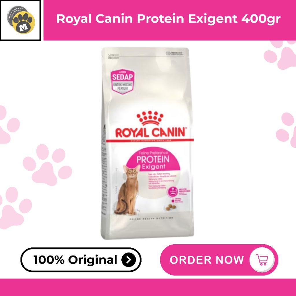 Jual Royal Canin RC Exigent Protein 400gr | Makanan Kering untuk Kucing ...