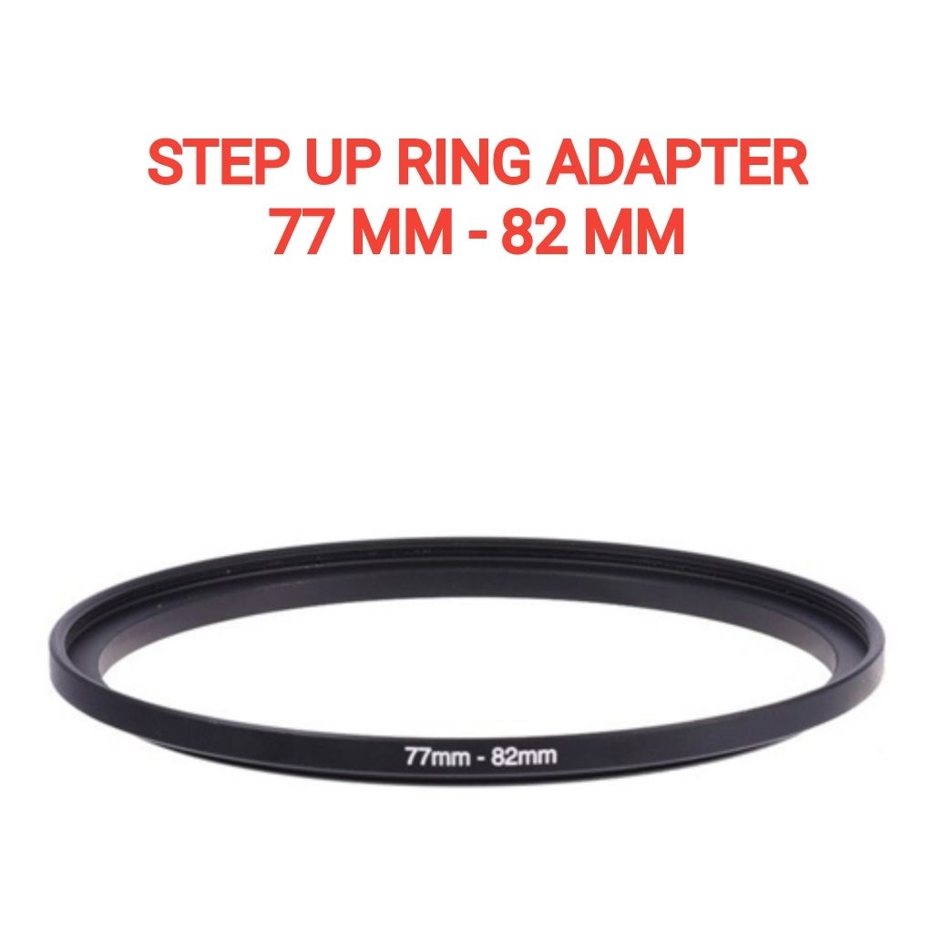 Jual BAMI Step Up StepUp 77 mm - 82 mm Filter Ring Adapter Stepping ...