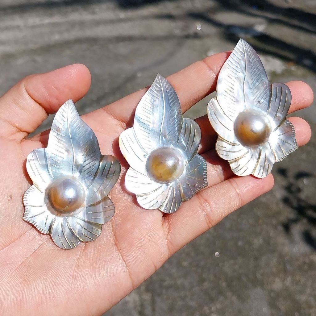 Jual Lulu Pearl Mutiara Lombok - Bros Mutiara Kerang Mabe dari Lombok ...