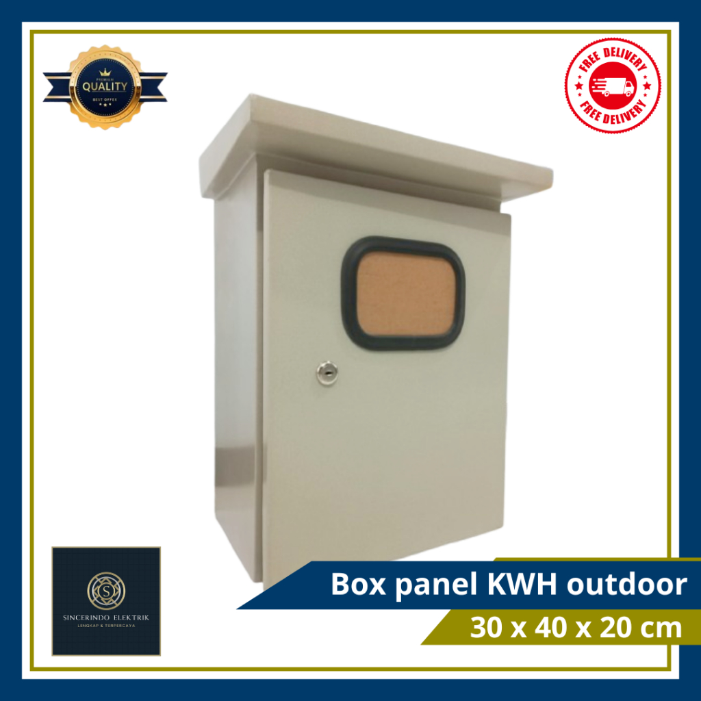 Jual Box panel KWH outdoor 30 x 40 x 20 cm | Shopee Indonesia