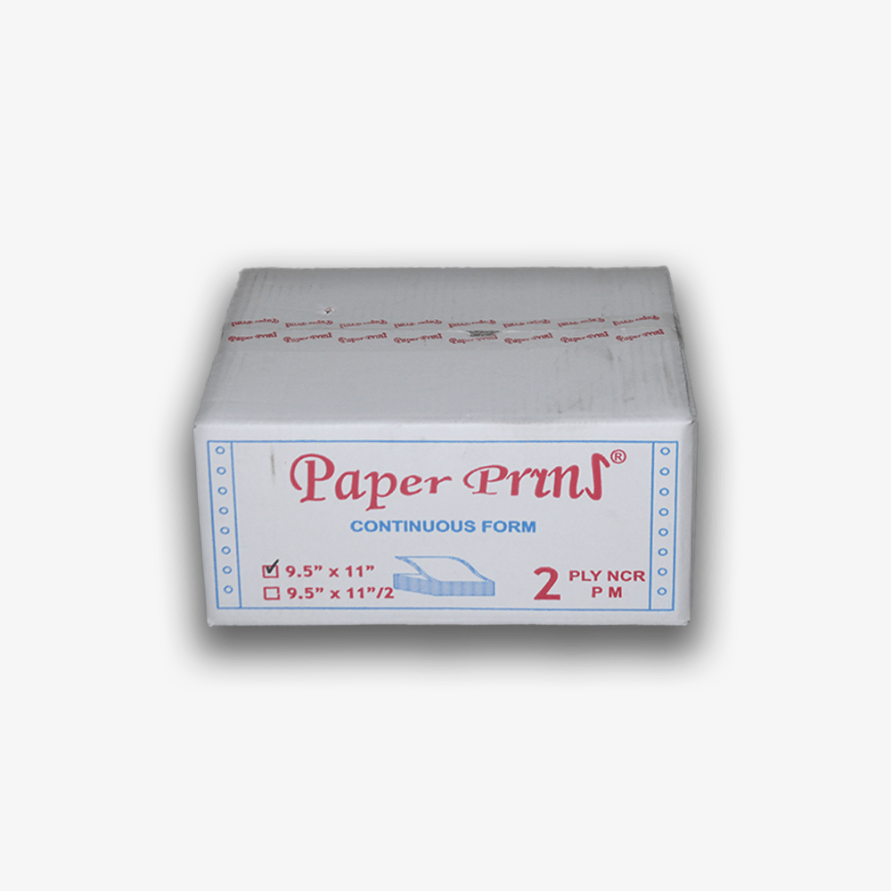 Jual KERTAS CONTINUOUS FORM 2 PLY PAPER PRINT 9.5 X 11 FULL BAGI 2 PRS ...
