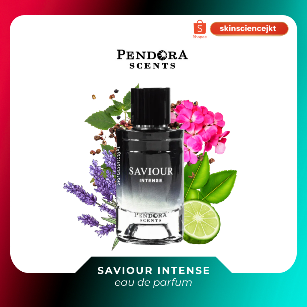 Jual Pendora Scents Saviour Intense EDP 100ML Perfume For Men | Shopee ...