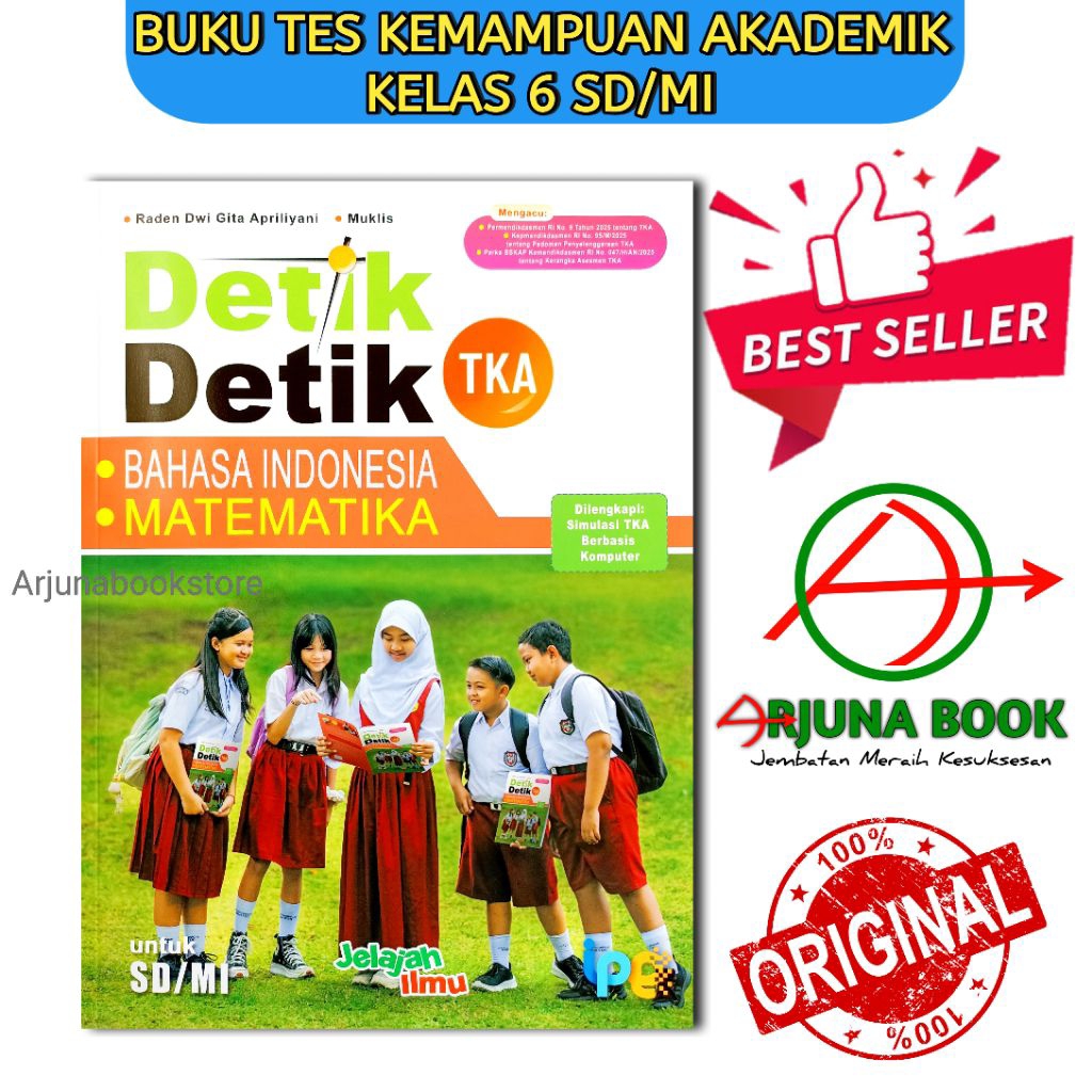 Jual BUKU DETIK DETIK TKA SD/MI 2026 Tes Kemampuan Akademik INTAN ...