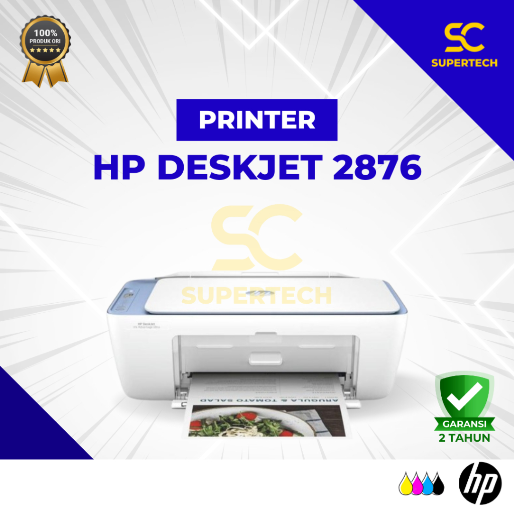 Jual HP DeskJet Ink Advantage 2876 All-in-One Printer Print | Scan ...