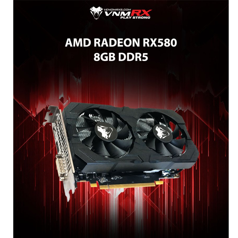 Jual VenomRx RX 580 8GB AMD Radeon DDR5 - VGA Card RX580 8GB GDDR5 ...