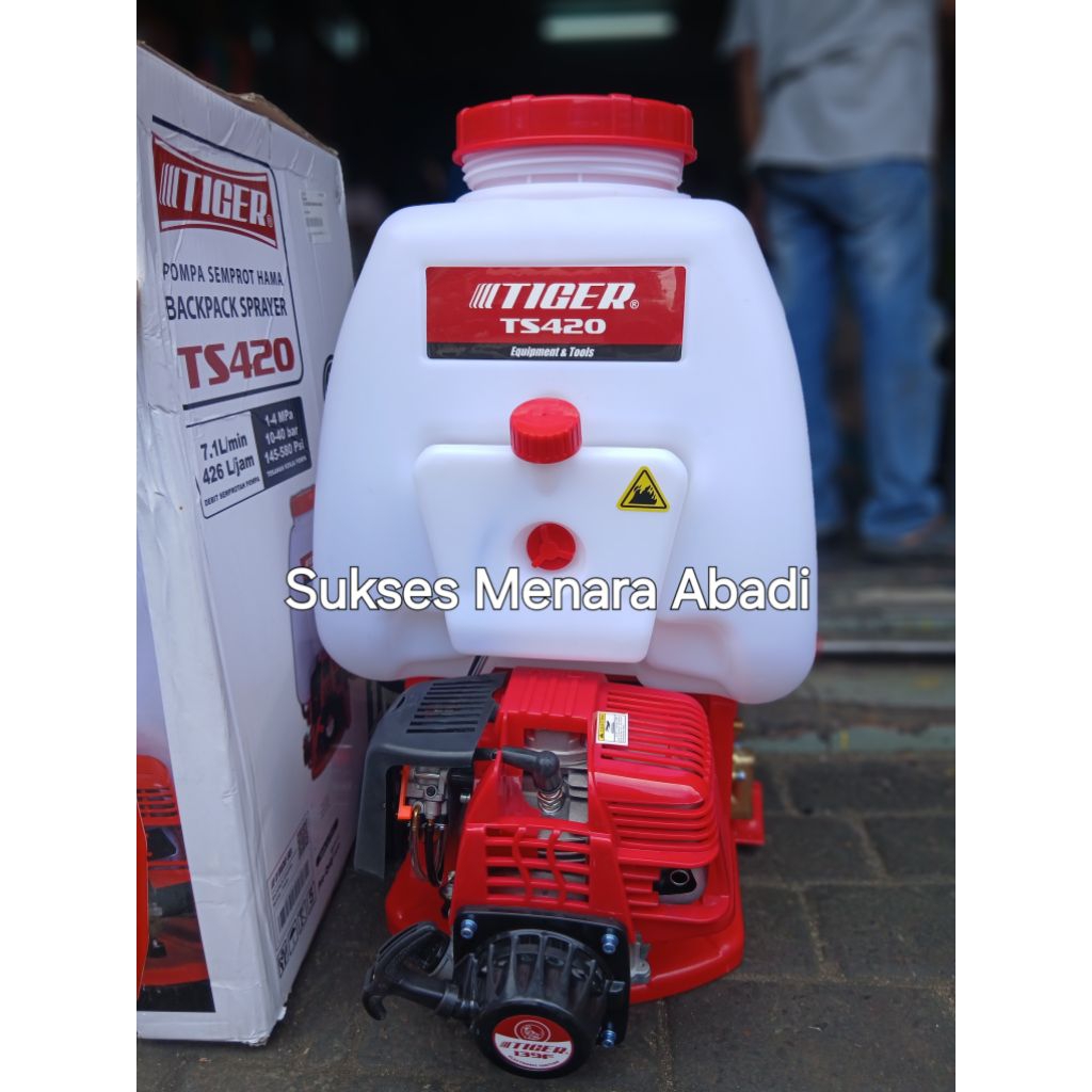 Jual Tiger TS420 Pompa Semprot Hama Sprayer 4 Tak 20 Liter Backpack ...