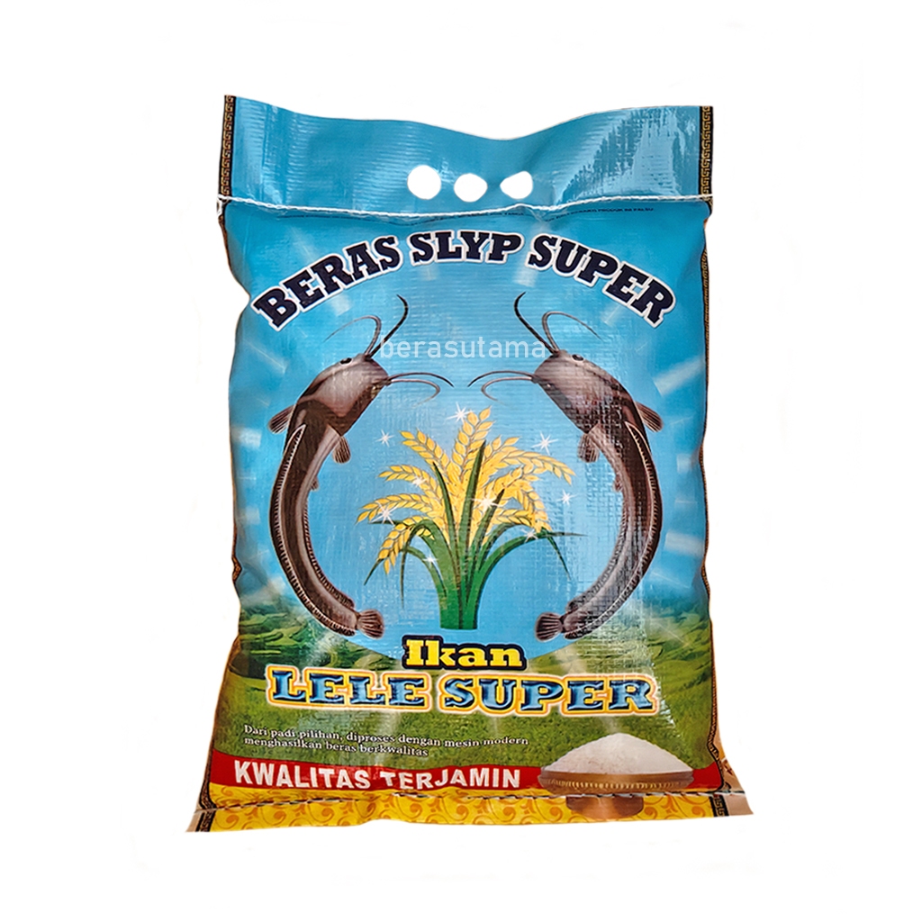 Jual Beras Kepala Cap Lele Super 5KG | Shopee Indonesia