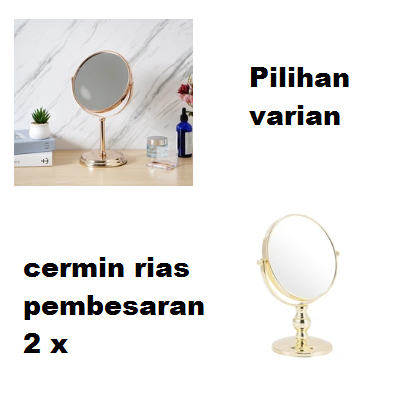 Jual Informa Magnifying mirror Cermin Rias Meja Pembesaran 2x diameter ...